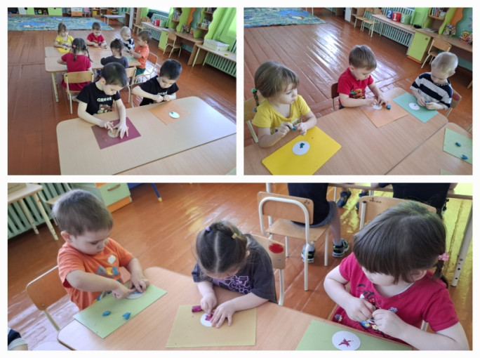 Пластилинография - Мыльные пузыри Пластилинография - Мыльные пузыри.